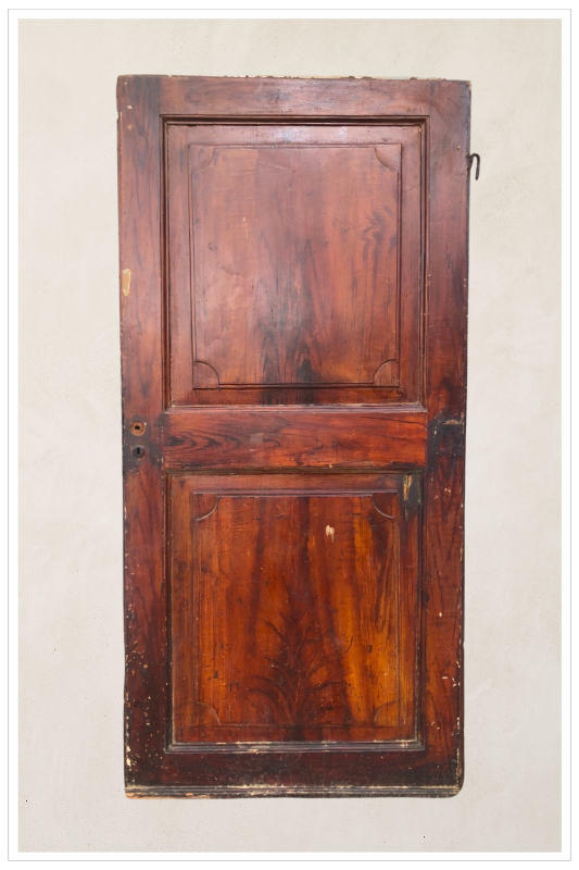 Anta singola dipinta a finto legno