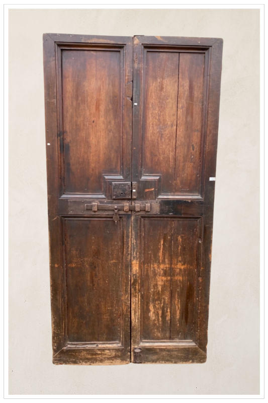 Porta antica in noce