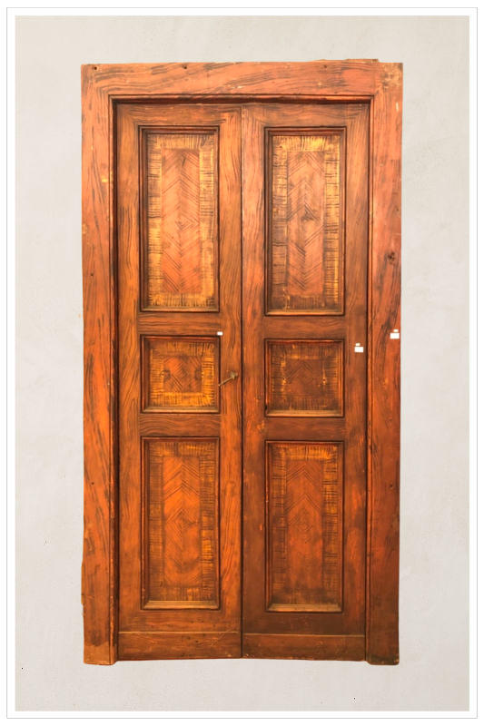 Porta laccata con telaio