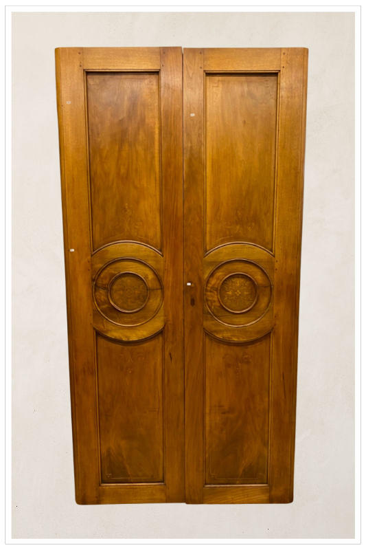 Porta in noce chiaro