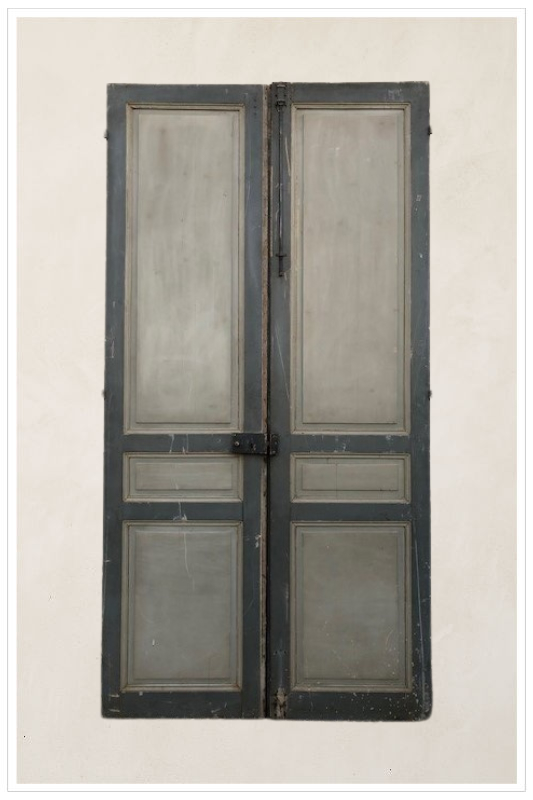 Coppia di porte francesi