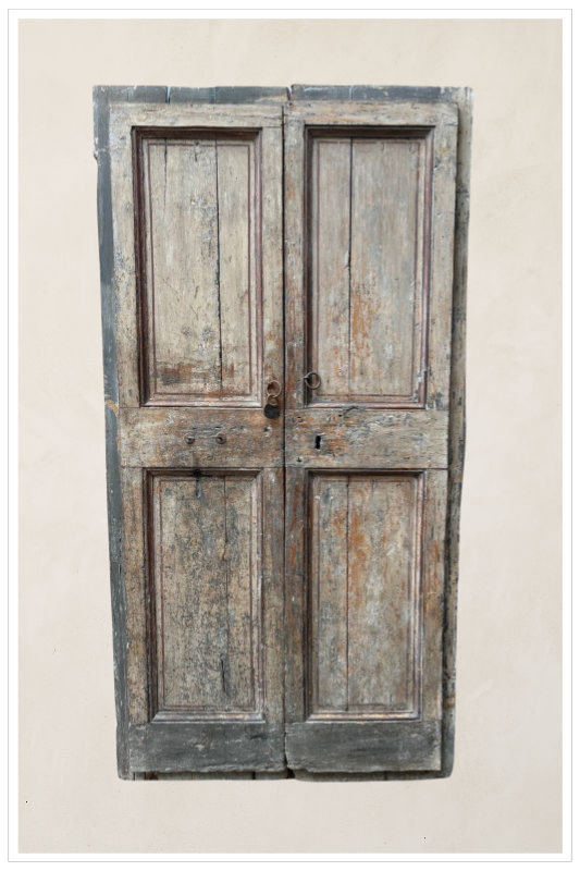 Porta doppia laccata