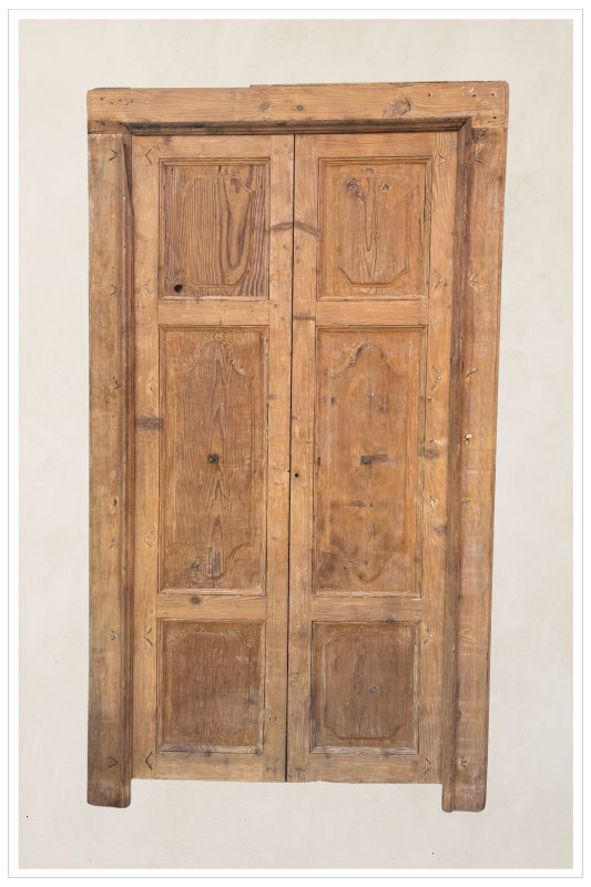 Porta con telaio